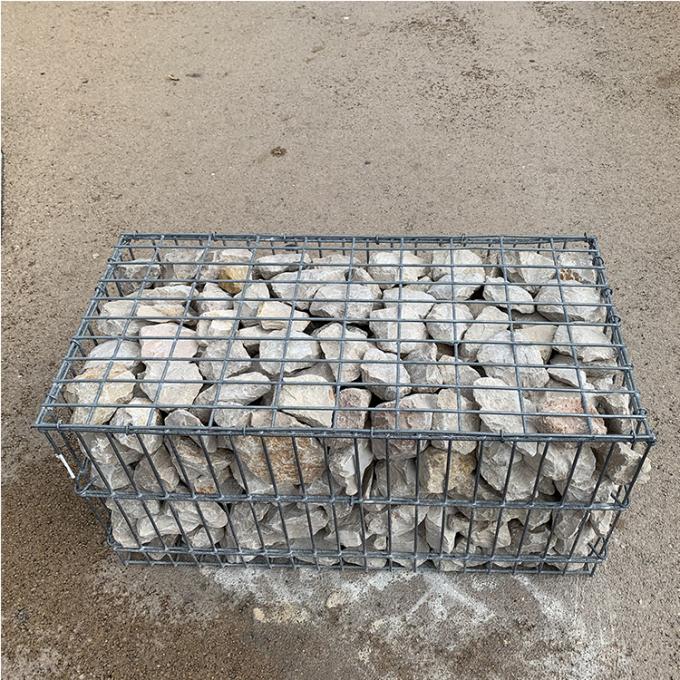 Loch-Metallkäfig-Stützmauer-Küstenlinien-Draht-Zaun Rock Walls 4.5mm Durchmessers 5x10 0