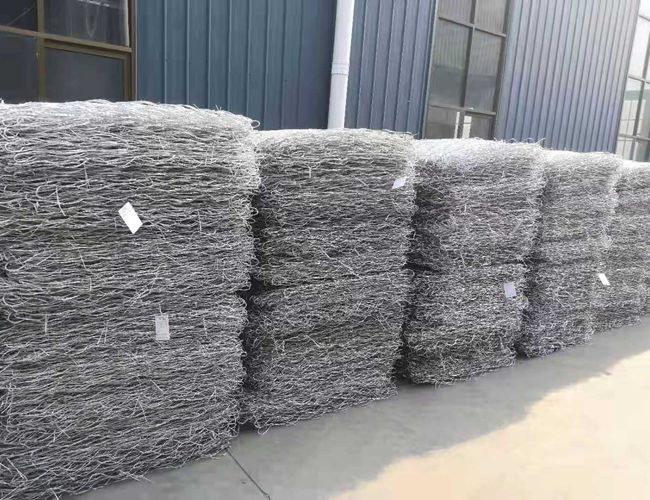Heißer eingetauchter galvanisierter Gabion Kasten Soems 100×120mm, der Mesh Bunnings spinnt 2
