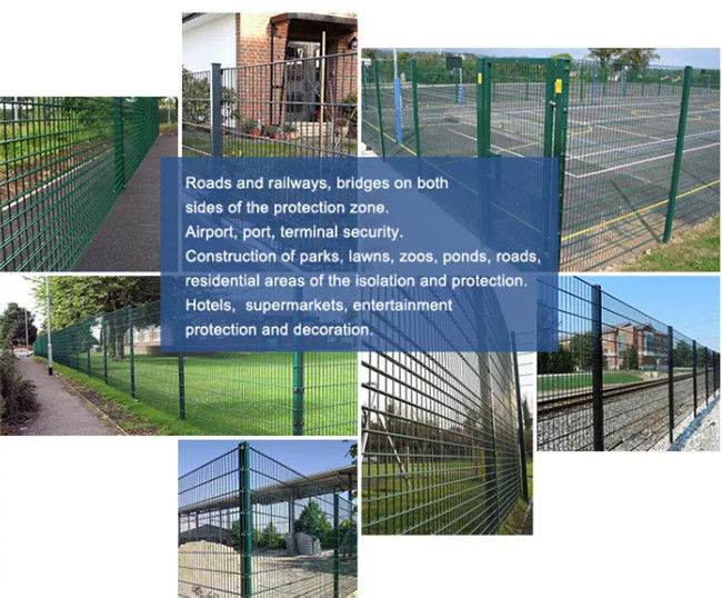 1.03m doppelter Draht geschweißte Mesh Fence Protective Community Garden Leitschiene 868 656 2