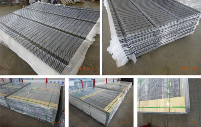 Pulverisieren Sie Antiaufstieg Mesh Fencing Airport High Security der Beschichtungs-358 1
