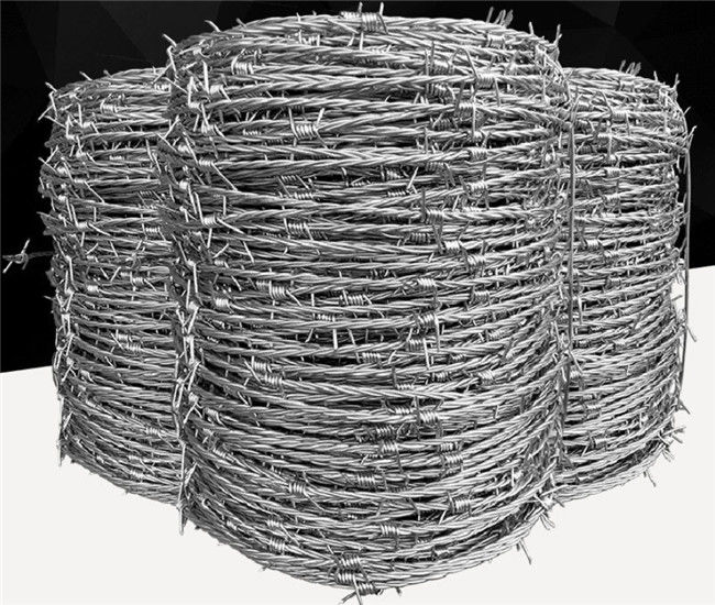 1320 Messgerät Ft 4 galvanisierte Punkt-12,5 Stacheldraht-Klasse 1 2 Stränge 0