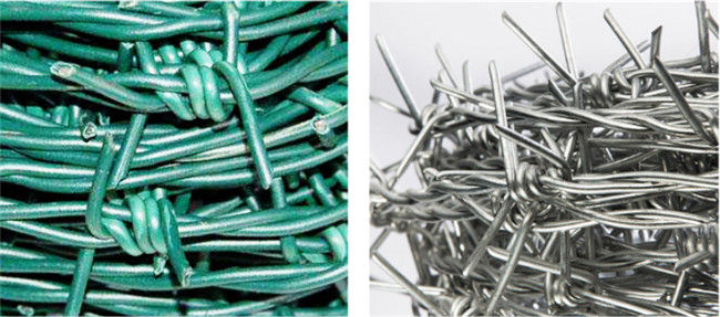 1320 Messgerät Ft 4 galvanisierte Punkt-12,5 Stacheldraht-Klasse 1 2 Stränge 1
