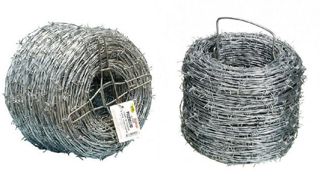 US-Standard galvanisierte Stacheldraht 4 Punkte 5", Klasse 1 sperrend 1