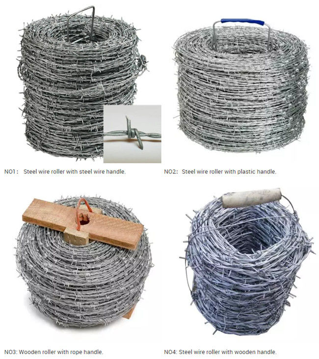 # 12 beschichteten 14 16 PVC-Grün den Stacheldraht, der für Wiesen-Zaun galvanisiert wurde 1