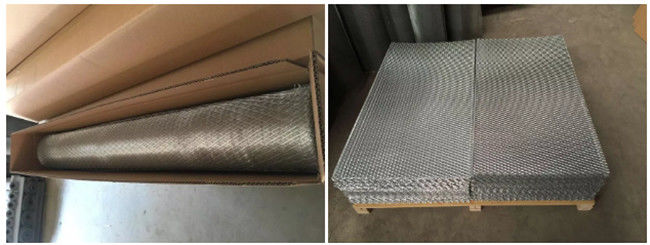 Kundengebundener Mikroloch-Streckmetall-Metalldraht Mesh For Industrial Usages 3