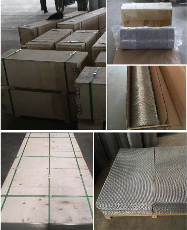 Streckmetall Mesh Raised harter Beanspruchung Diamond Steels 4*8ft 2