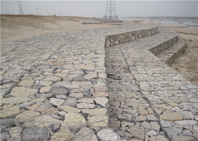 3x1x0.3m Gabion Netz-Draht Matratzen-2.7mm galvanisiert für Steigungs-Schutz 2