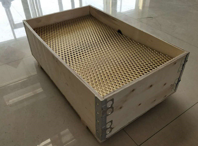 50mm durchlöcherte Messing-Mesh Sheets 4mm Stoff Draht-H62 1