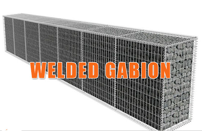 1,5 galvanisierte Würfel Steinwand-Metallkäfig GB 001 75x75mm Galfan 0