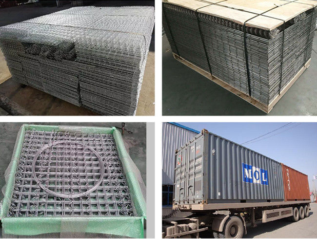 Langlebiges Gut 4.5mm Gabion schweißte Draht Mesh Hot Dipped Galvanized Iron 2