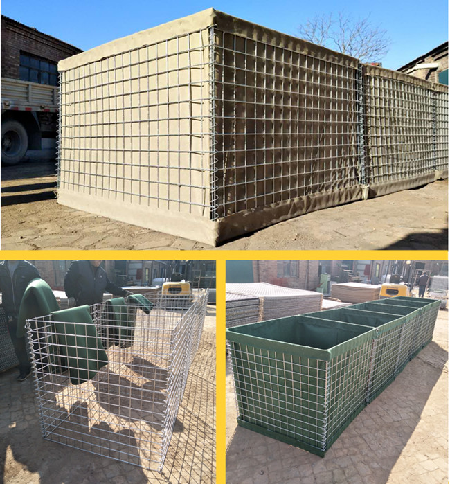 5x5cm 50x100mm geschweißter Gabion Mesh Military Defense Gabion Planter Bunnings 1