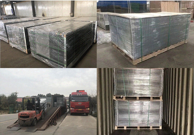 Galvanisiertes Galfan 50×50mm schweißte Wand Gabion Mesh For Designing Fence Retaining 1