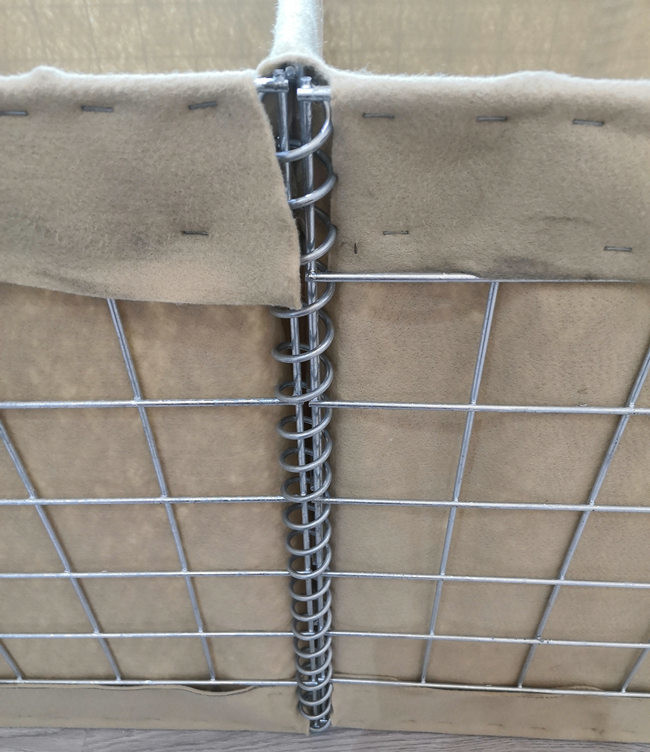 20 Körbe 300g/M2 Zellen-2.21m galvanisierte geschweißte Gabions-Korb-5mm Gabion 2
