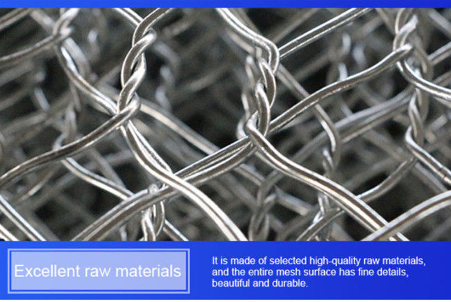 2.7mm Galfan gesponnene sechseckige Gabion Mesh Basket 8x10cm Öffnung 0