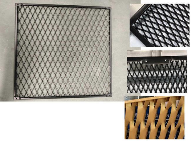 Max 300mm Blatt Decoilings-Ausschnitt der Streckmetall-Metalldraht-Maschen-14mm sechseckiger perforierter 1