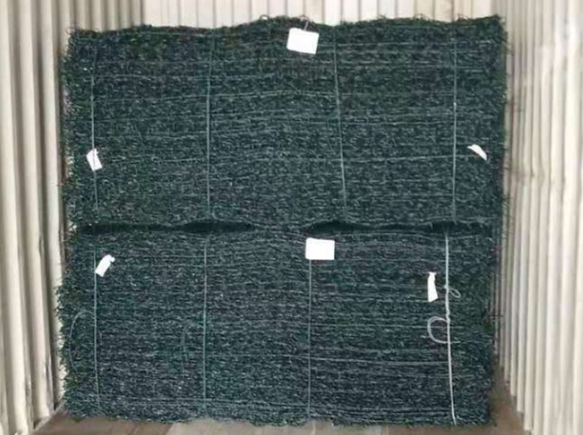 4mm PVC beschichteter Gabion  80mm x 100mm Öffnung 3