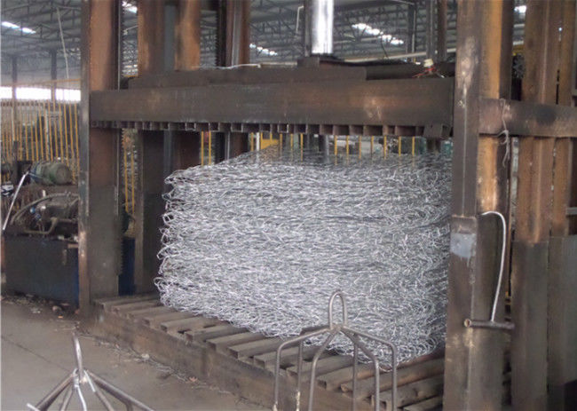 2x1x0.5m 2x1x1m PVC beschichteter Gabion Draht Mesh Stone Cage Rust Resistance 0