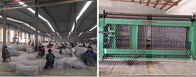 3x1x0.3m Gabion Netz-Draht Matratzen-2.7mm galvanisiert für Steigungs-Schutz 1