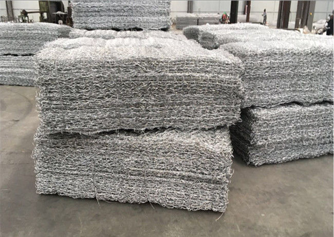 8 x 10 cm Kasten-sechseckiger Draht Mesh  Stone Cage PVCs Gabion 0