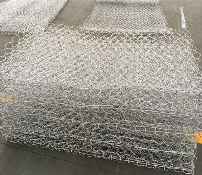 4x1x1m galvanisierte Gabions-Kasten-Antikorrosions-sechseckige gesponnene Masche 1
