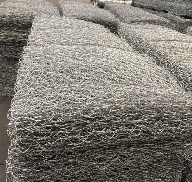 2x1x1m Felsen, der galvanisierten Gabions-Kasten für Steinstützmauer spinnt 2