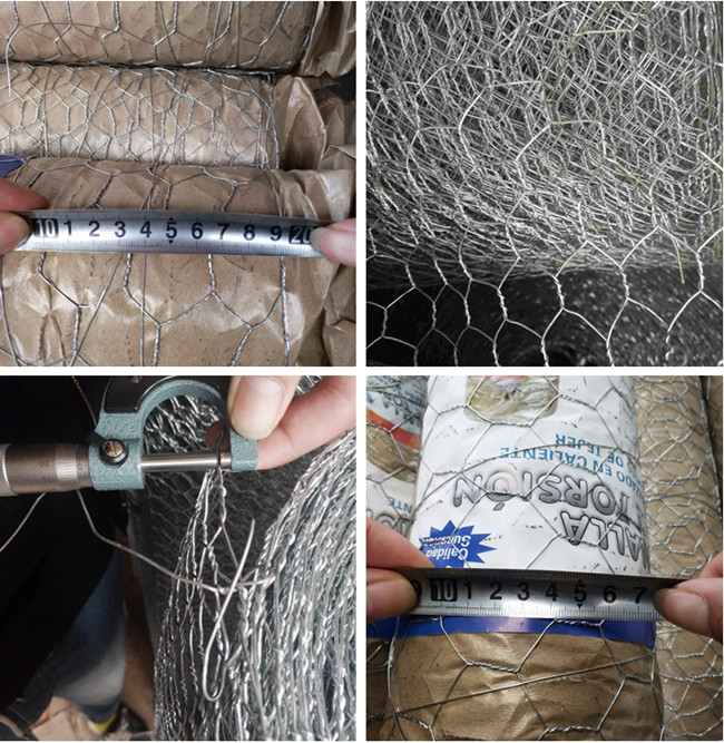 Huhn Mesh Fence Hexagonal AISI EN10223 des Edelstahl-304 1