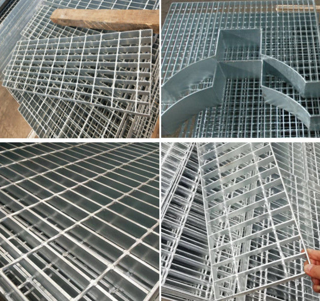 Dauerhaftes Antiverschleißstahlboden-einfaches Stangen-Gitter 8x8 galvanisierte schwer 0