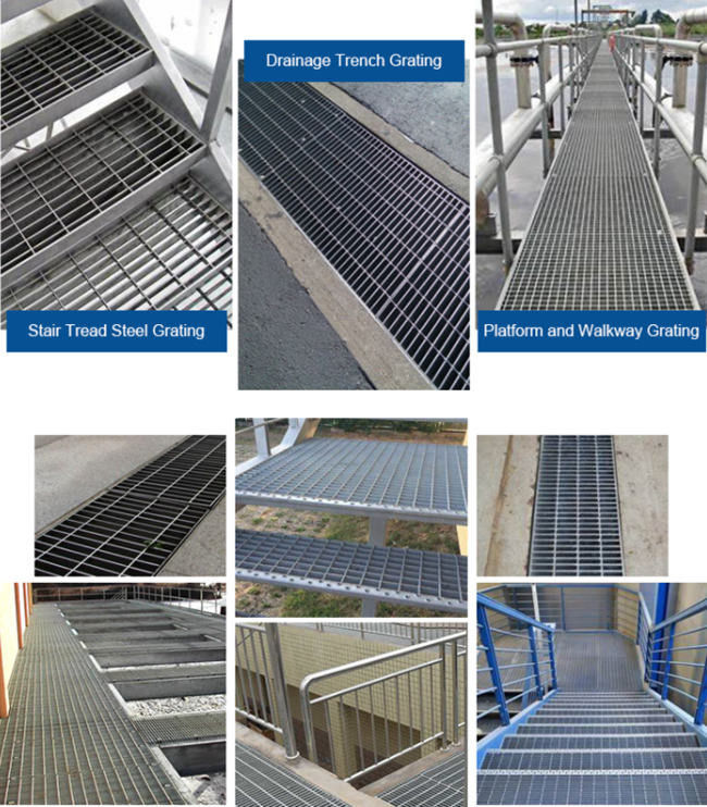 HDG-Keller Mesh Plain Bar Grating Steel für Parkplatz und Fahrstraße 1