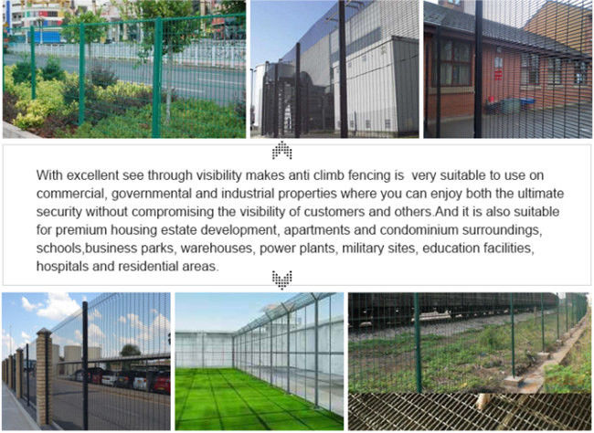 AUFSTIEGS-Mesh Fences 358 12.7*76.2 Millimeter Antiplatte klarer Sicht 3