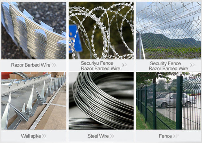 Antiaufstieg Mesh Fence Military Protection des Grenzmetall3.5mm 1