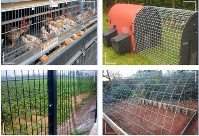 Galvanisierter Draht Mesh Sheets Panels des Silber-2×2in 2×4 BWG 13 2.11mm hochfest 2