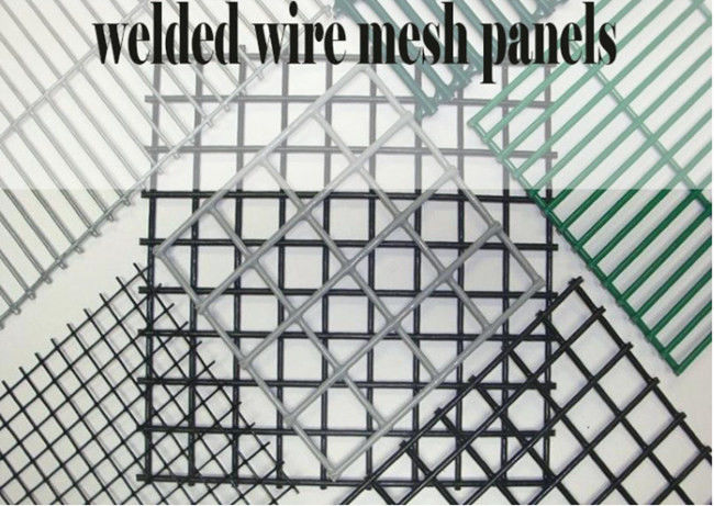 ODM-PVC beschichtete geschweißten Draht Mesh Panels 3/4"“ schwarzer Zaun des Draht-X3/4 Roll 0