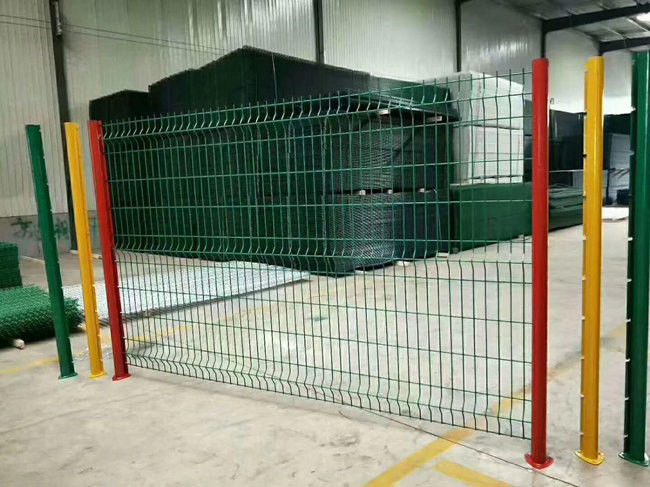 50x150mm Öffnung 3x3 schweißte Draht-Gremiums-Macht, die überzogenes 3d Messgerät 6 kurvte 1