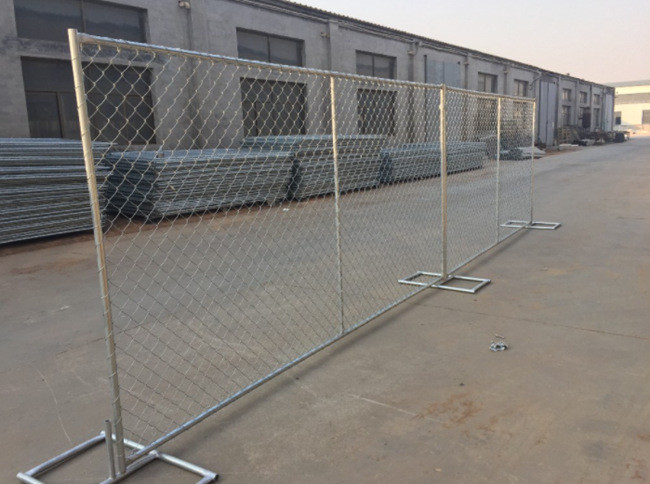 Galvanisierter Metallbau-Zaun Panels Chain Link 75x75mm 6x12ft 0