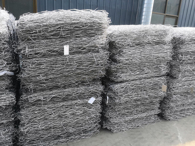 Normaler Größen-Stein-Stützmauer galvanisierte Gabions-Kasten 2m x 1m x 1m für Damm Contruction 0