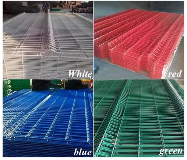 4mm geschweißtes Verbiegen Draht-Mesh Panels Home Decorative Metal-3d kurvte 1