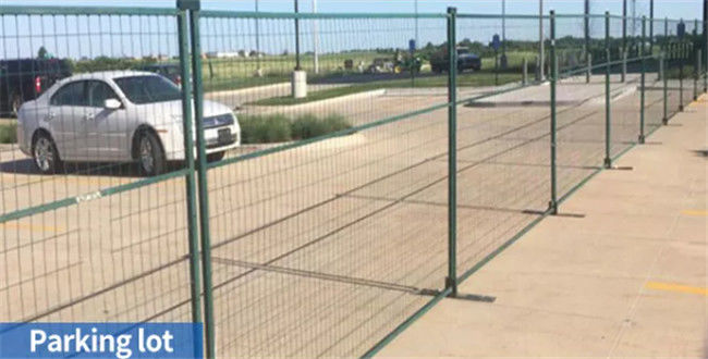 10ft Hortenfertighäuser Temp-Bau-Zaun Panels Safety 1