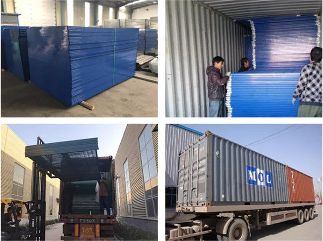 10ft Hortenfertighäuser Temp-Bau-Zaun Panels Safety 2