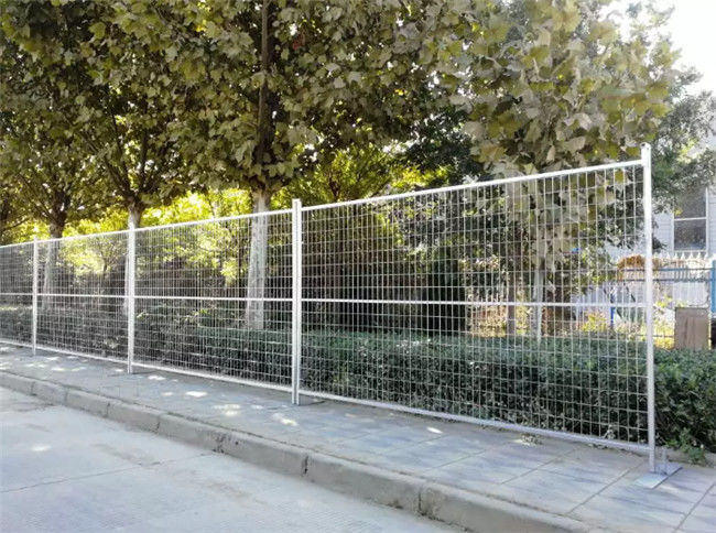 6ftx10ft beschichtete vorübergehender Bau-Zaun Panel Galvanized Powder Kanada 0